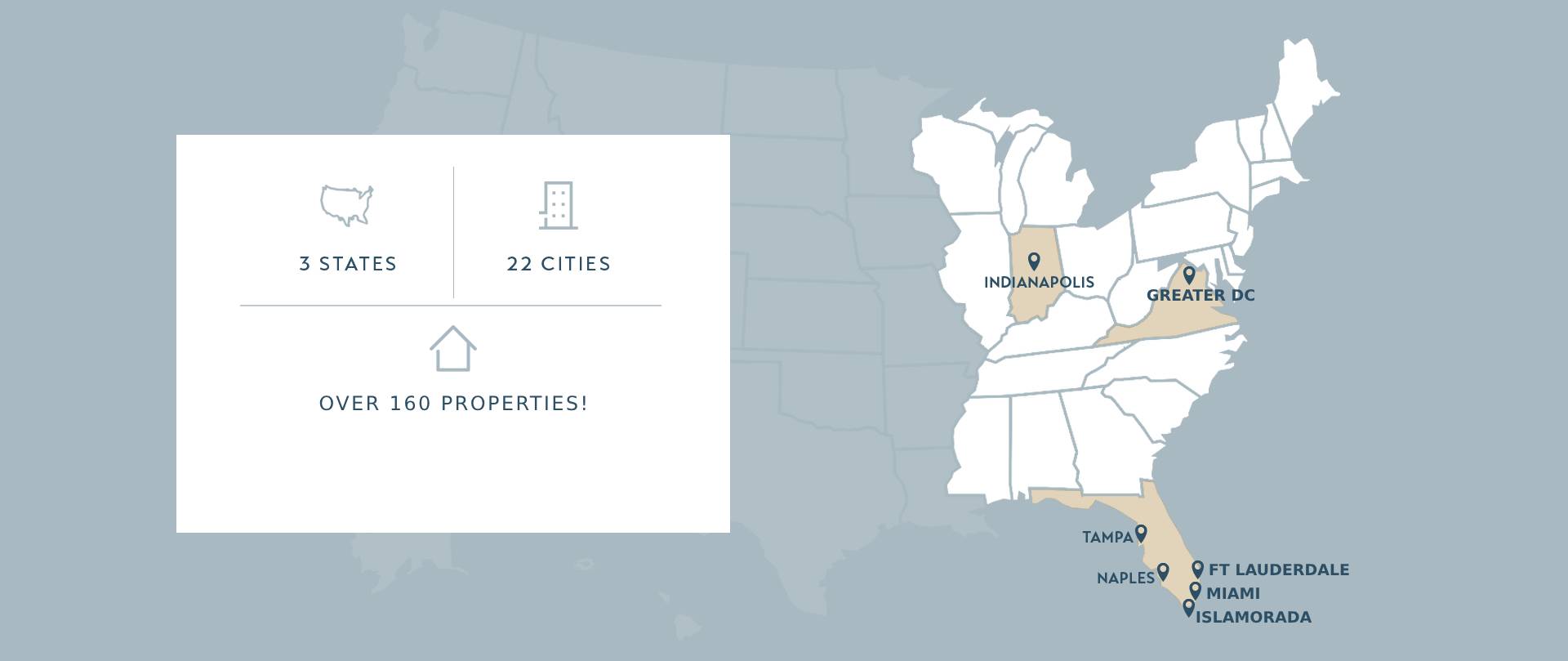 Newman Hospitality map