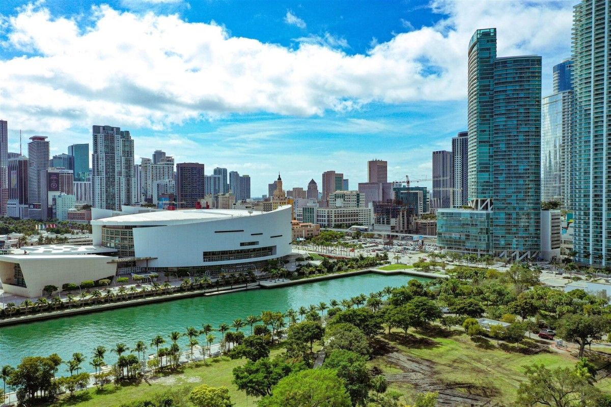 View of downtown Miami