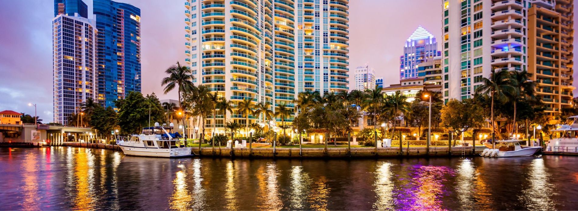 Fort Lauderdale waterfront skyline